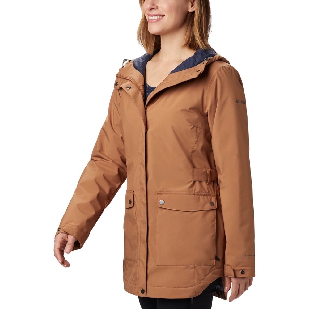 Columbia || Tan Here and There Water Resistant Trench Coat